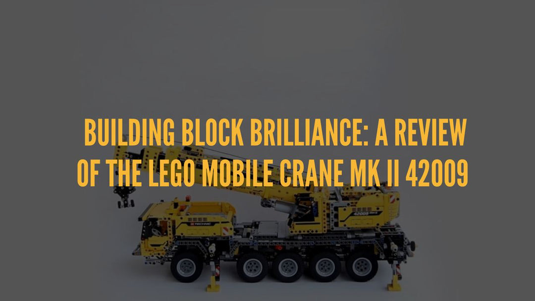 Building Block Brilliance: A Review of the LEGO Mobile Crane MK II 42009