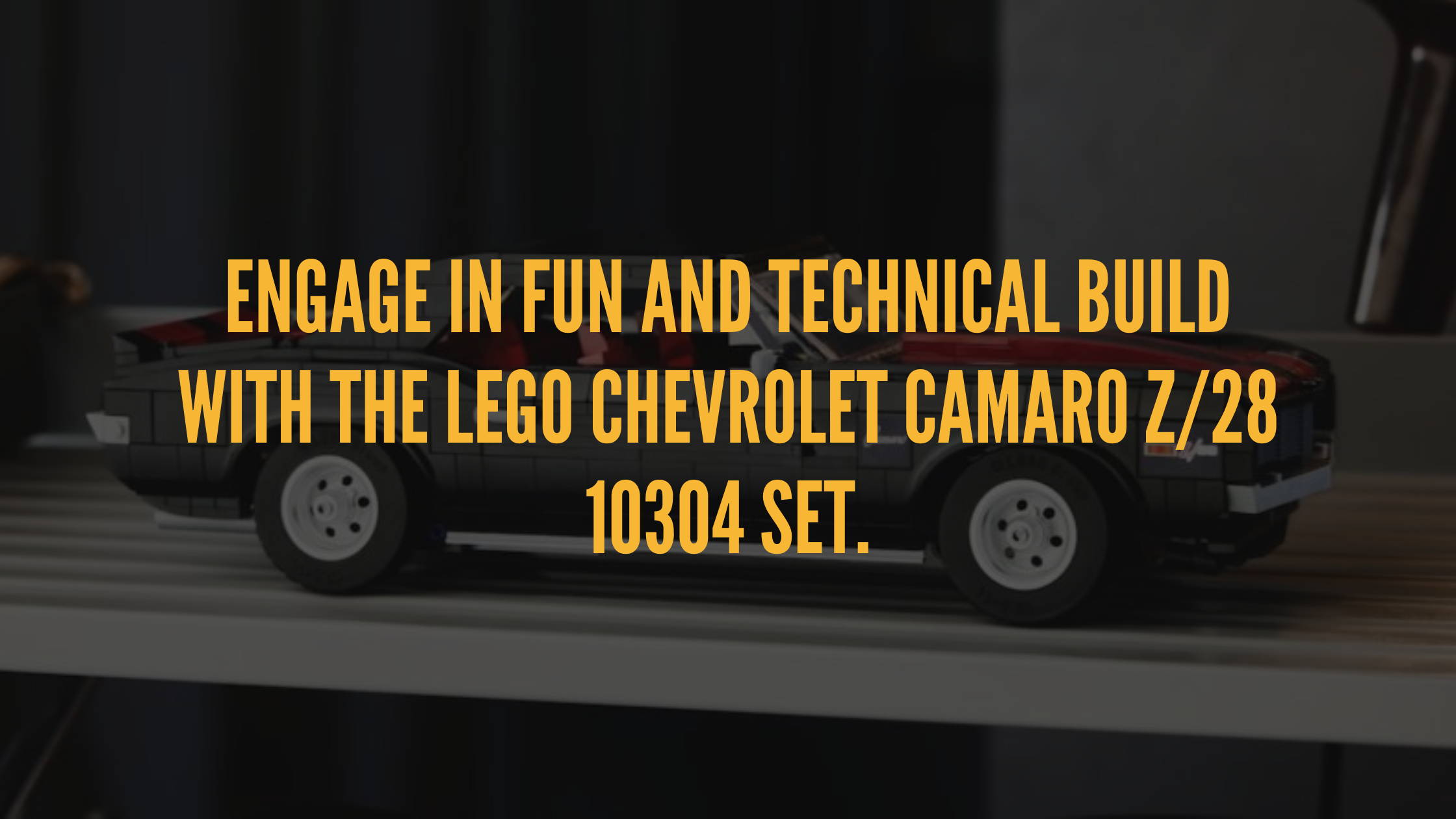 LEGO Chevrolet Camaro Z/28 10304 Set Review– Game of Bricks USA