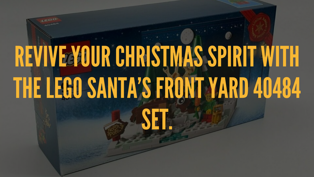 Revive your Christmas spirit with the LEGO® Santa’s Front Yard 40484 Set.
