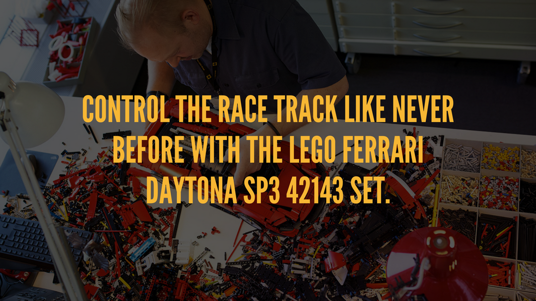 Control the race track like never before with the LEGO® Ferrari Daytona SP3 42143 Set.
