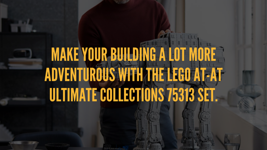 Make your building a lot more adventurous with the LEGO AT-AT Ultimate collections 75313 Set.