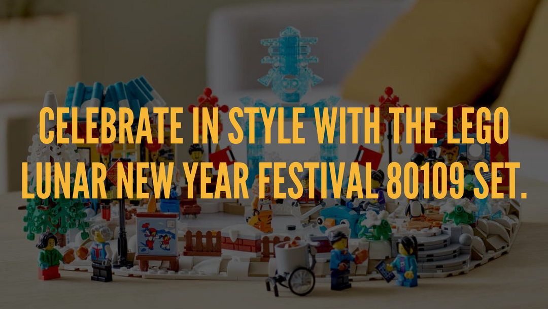 Celebrate in style with the LEGO Lunar New Year Festival 80109 Set.
