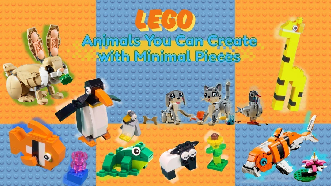 Fun LEGO® Animals You Can Create with Minimal Pieces