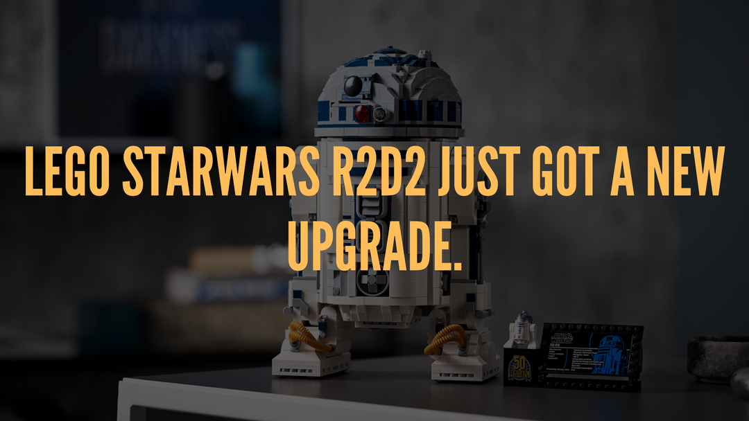 LEGO STARWARS R2D2 JUST GOT A NEW UPGRADE.