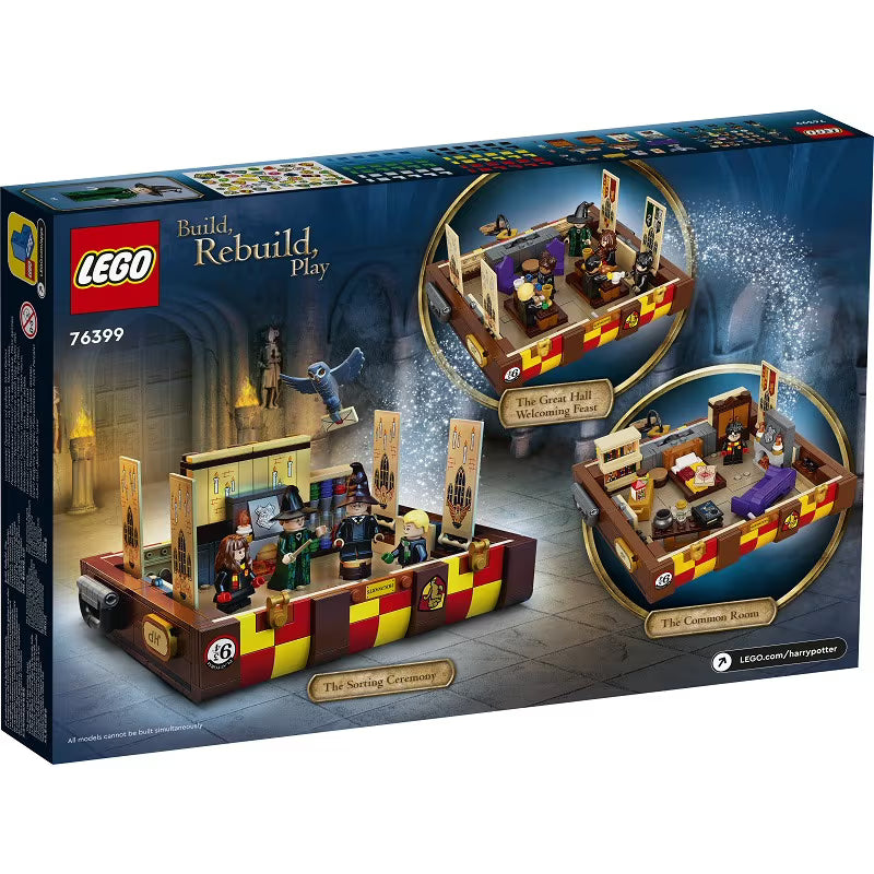 Practice magic at your best when you build the LEGO® Hogwarts Magic Trunk 76399 Set.