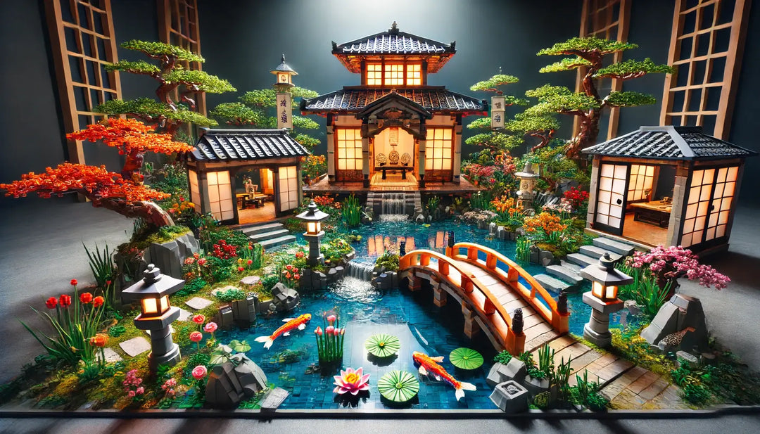 Build and Tend a Stunning LEGO Tranquility Garden with LED Lights