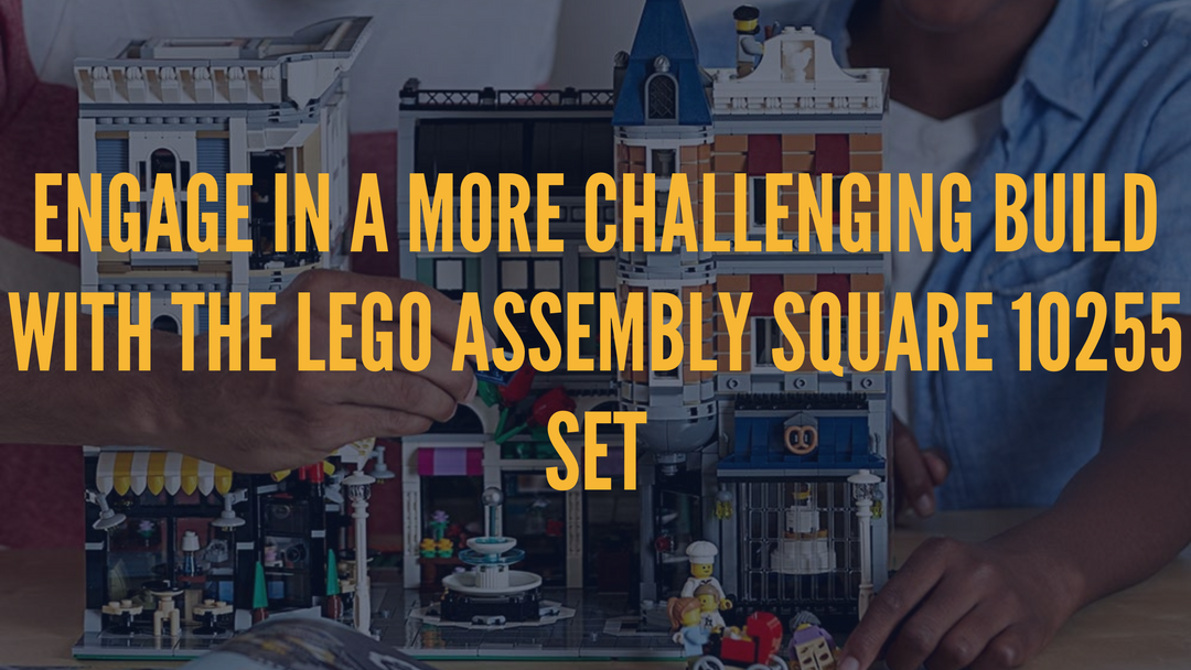 Engage In a more challenging build with the LEGO Assembly Square 10255 Set