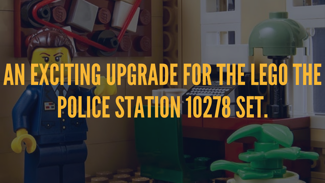 An exciting upgrade for the LEGO The Police Station 10278 Set.
