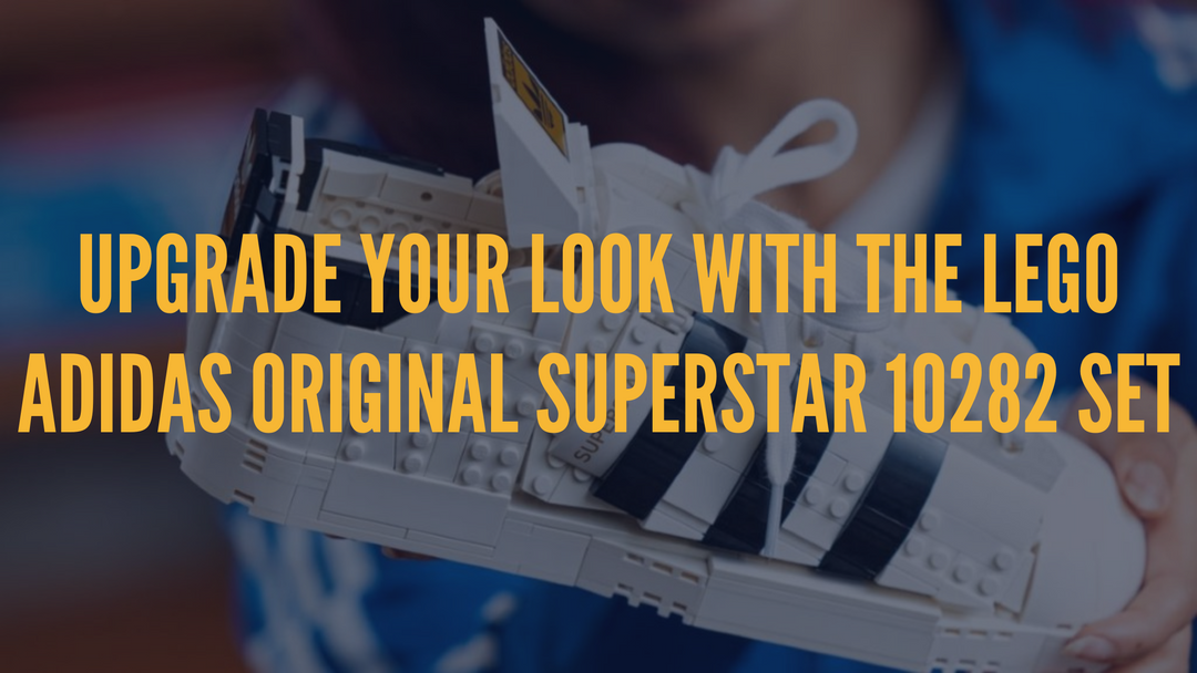 Upgrade your look with the LEGO Adidas Original Superstar 10282 Set