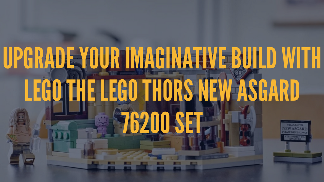 Upgrade your imaginative build with LEGO Bro Thor's New Asgard 76200 Set