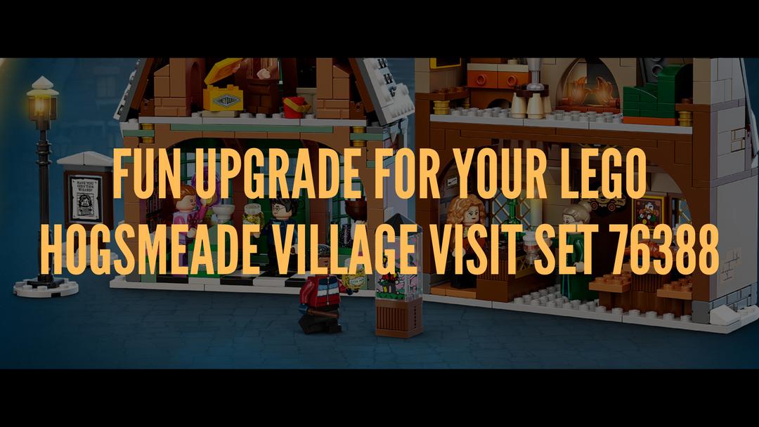 Fun upgrade for your LEGO Hogsmeade Village visit set 76388