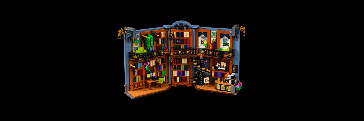 Bookstore Book Nook 11379 light kit off