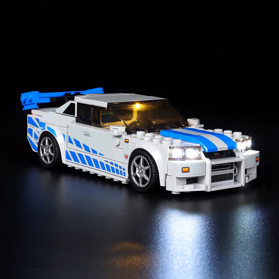 LEGO 2 Fast 2 Furious Nissan Skyline light kit