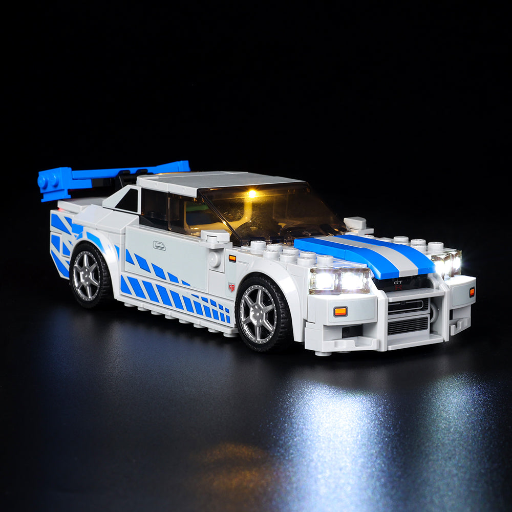 LEGO 2 Fast 2 Furious Nissan Skyline GT-R (R34) 76917 Light Kit