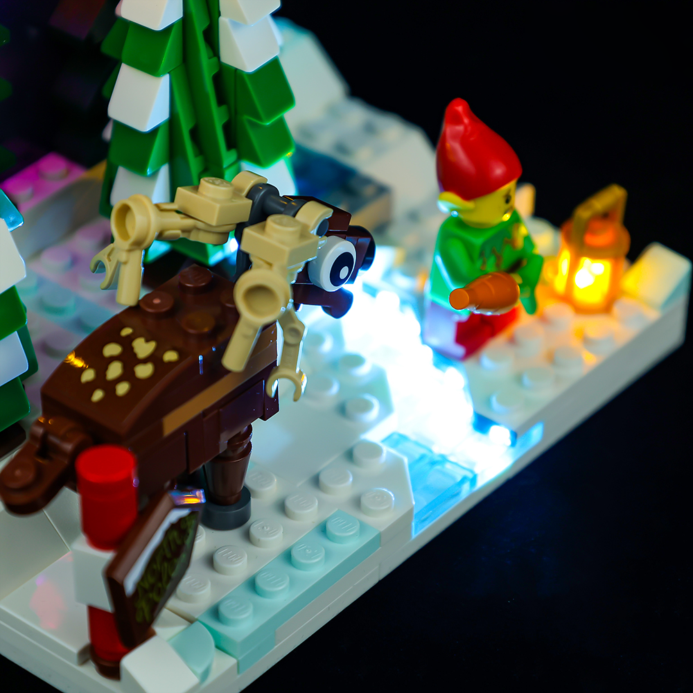 Light Kit for LEGO® Santa's Front Yard 40484