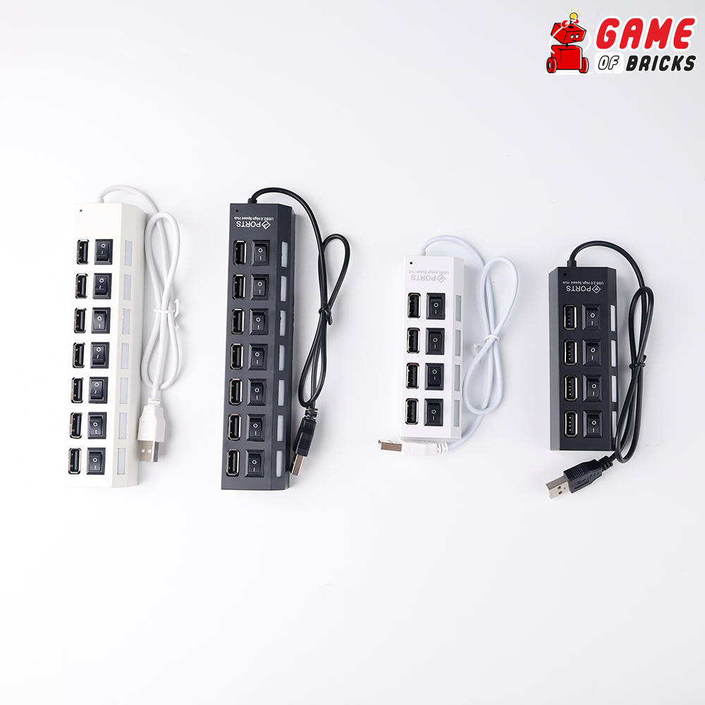 7 Port USB Hub for LEGO LED Lighting Kits
