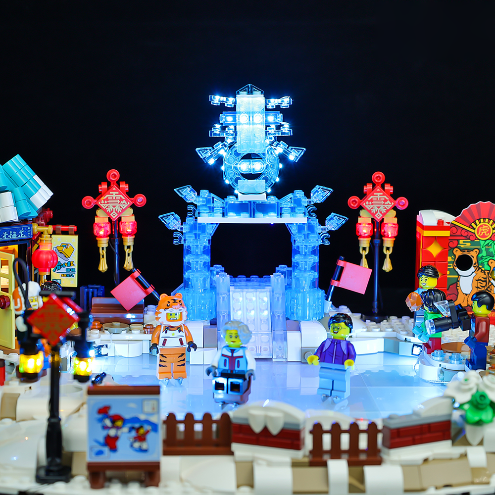 Light Kit for LEGO® Lunar New Year Ice Festival 80109