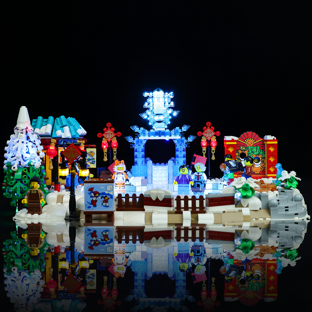 Light Kit for LEGO® Lunar New Year Ice Festival 80109