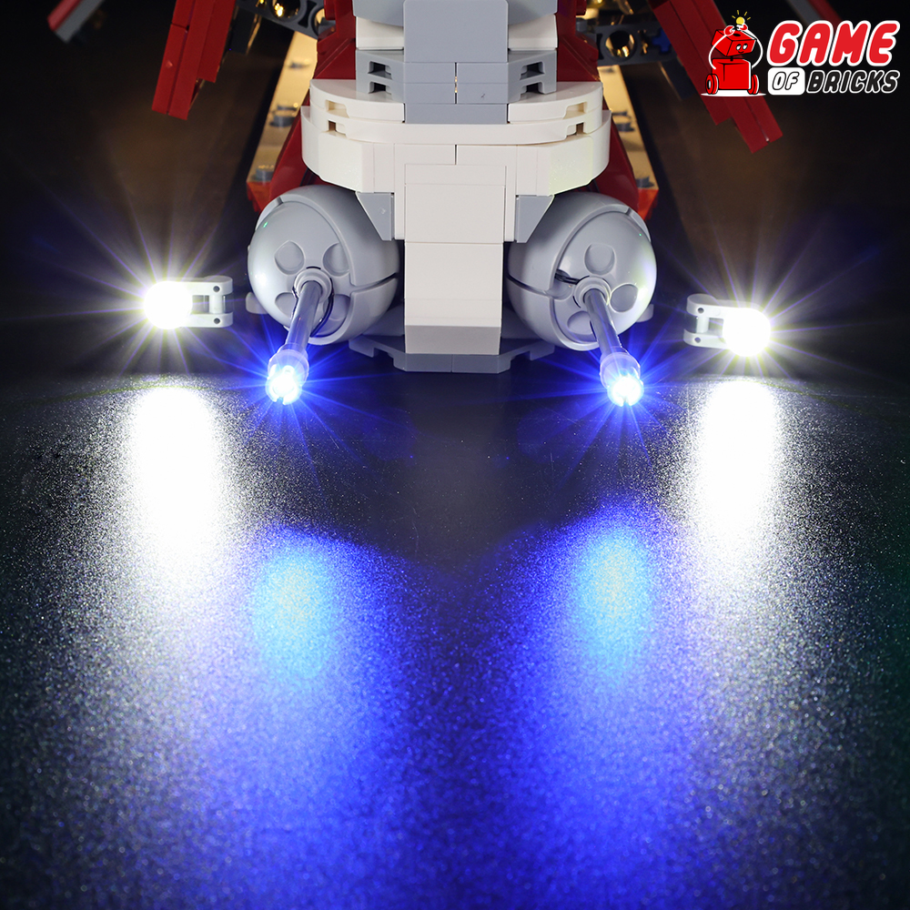 LEGO Coruscant Guard Gunship 75354 Light Kit