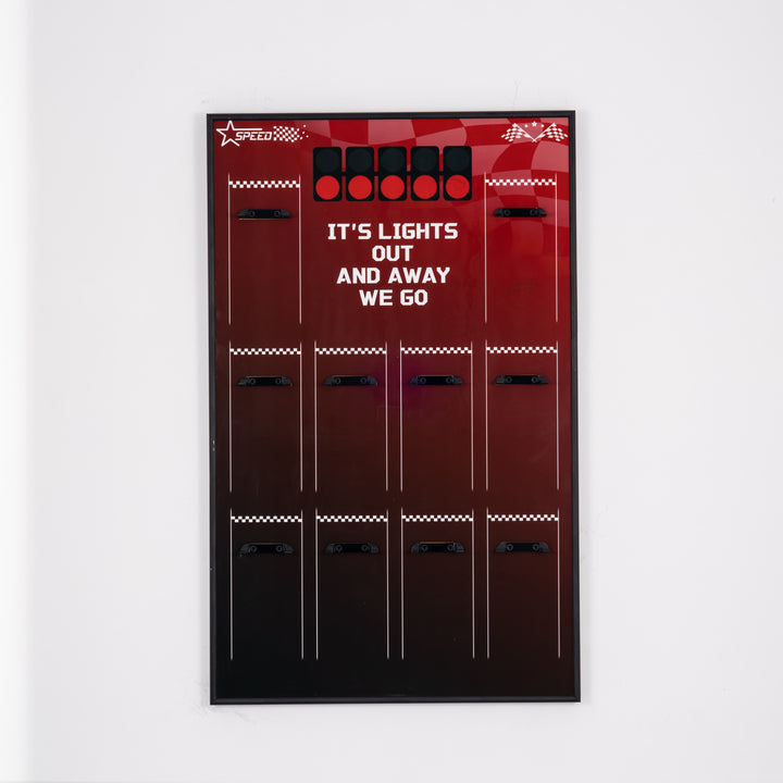 Display Wall-Mount for LEGO F1 Race Car 77242-77251