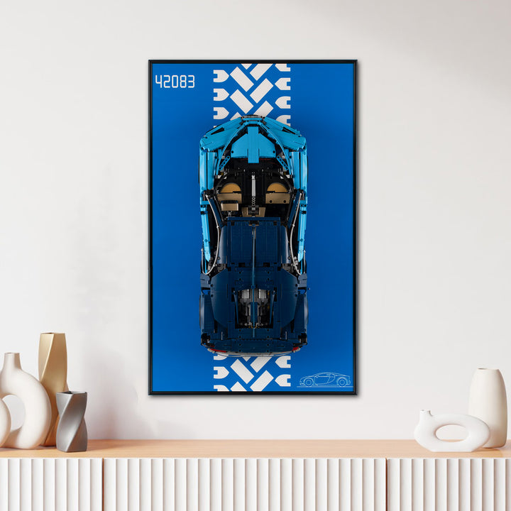 LEGO Bugatti Chiron 42083 Wall-Mount