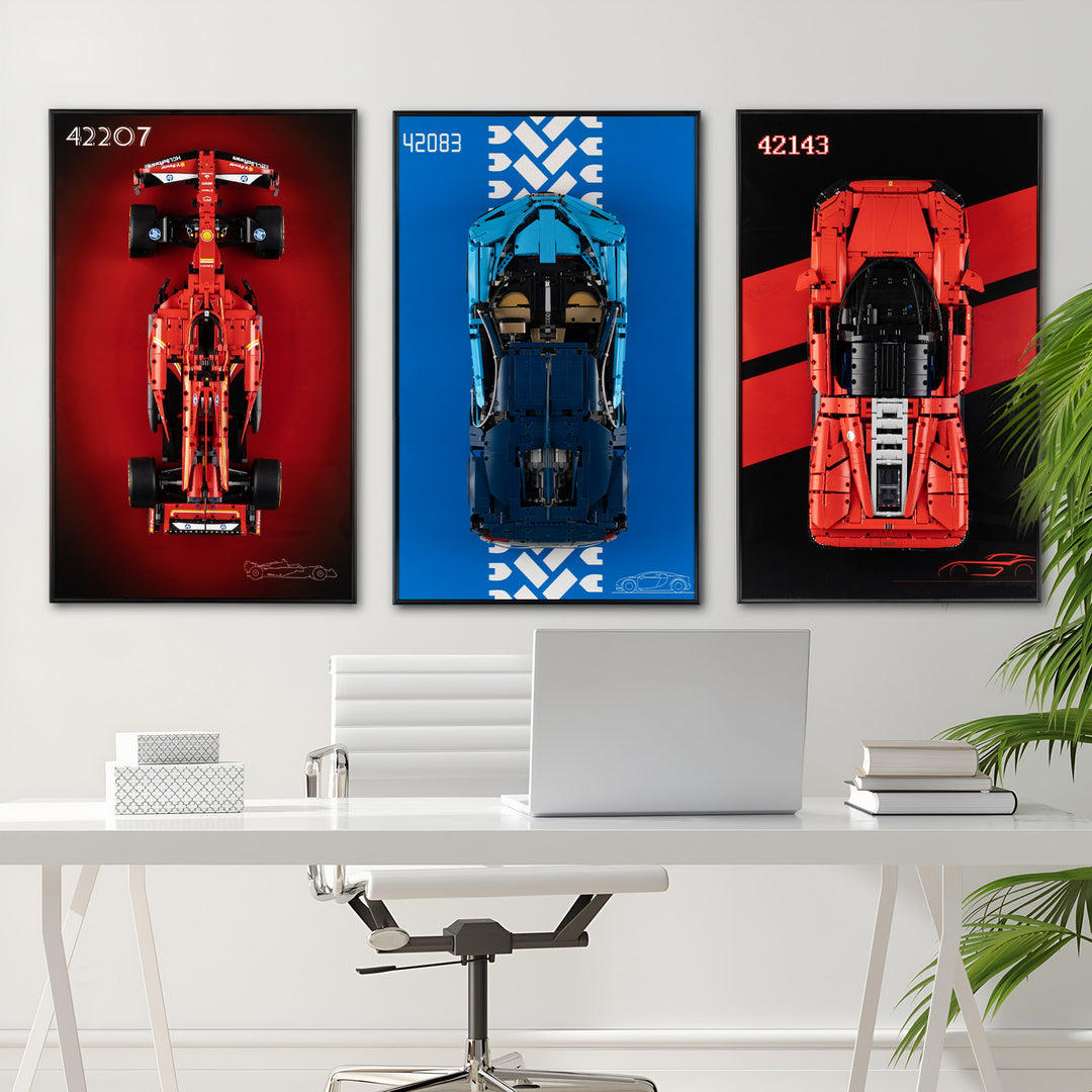 LEGO Bugatti Chiron 42083 Wall-Mount