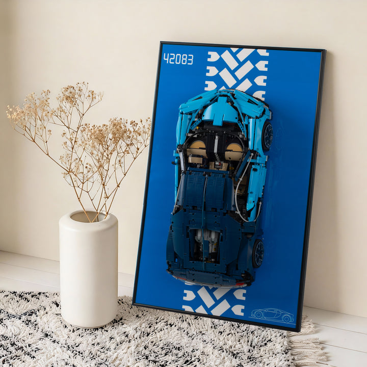 LEGO Bugatti Chiron 42083 Wall-Mount