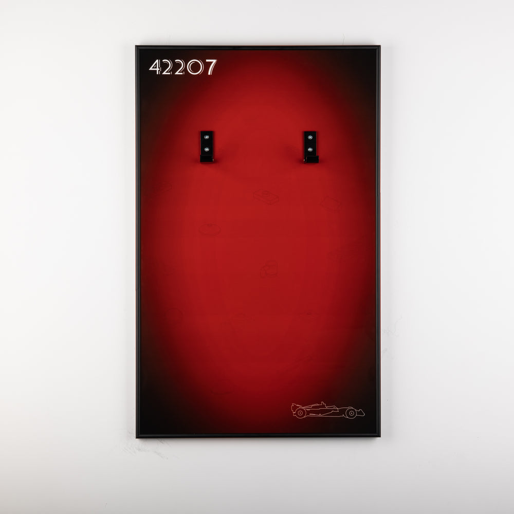 Display Wall-Mount for LEGO Ferrari SF-24 F1 Car 42207