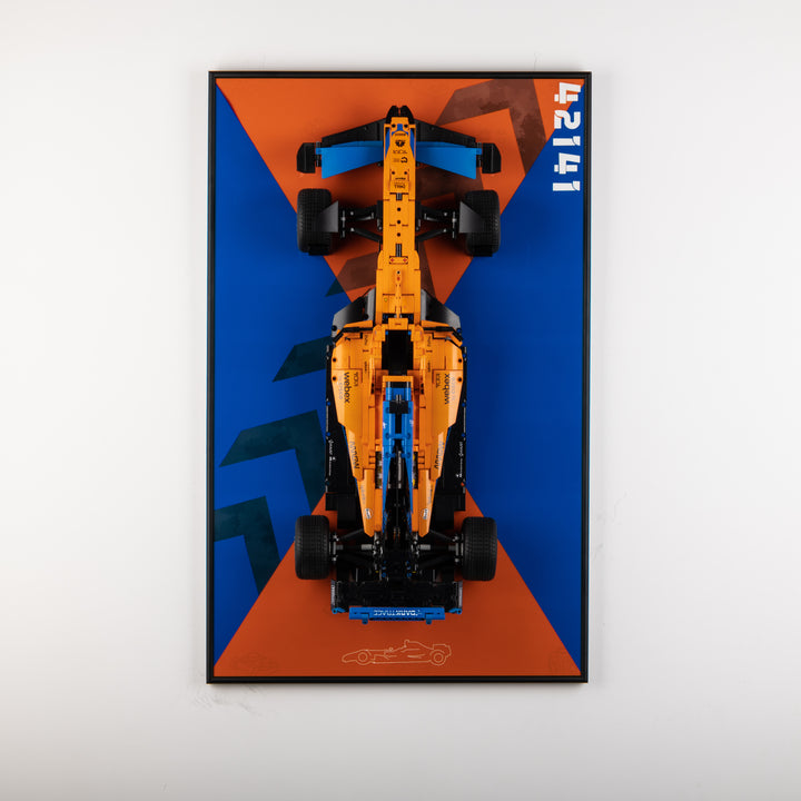 Display Wall-Mount for LEGO McLaren Formula 1 Race Car 42141