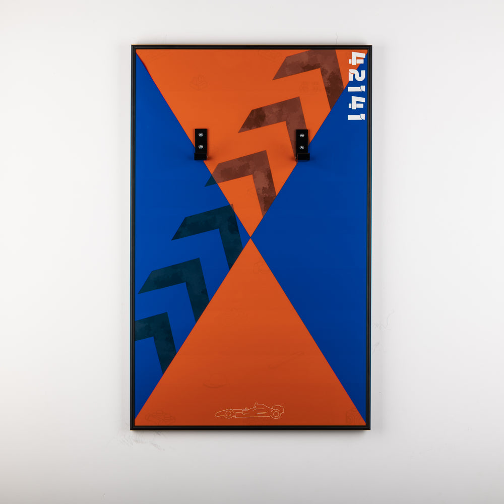 Display Wall-Mount for LEGO McLaren Formula 1 Race Car 42141