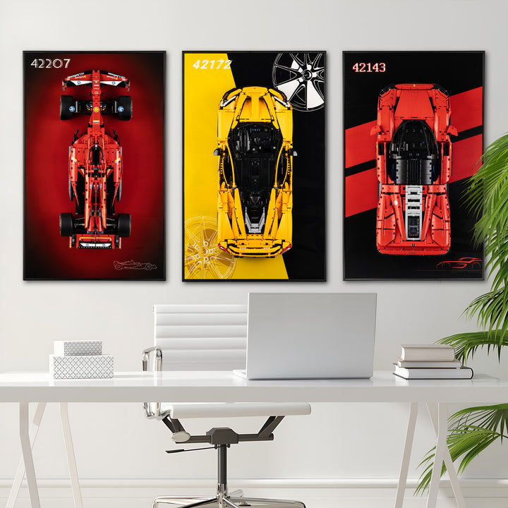 Display Wall-Mount for LEGO McLaren P1 42172