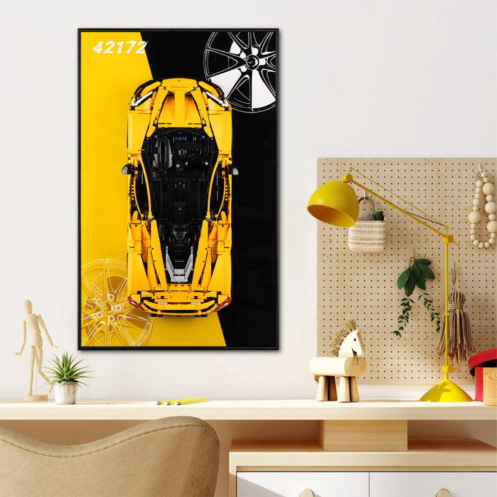 Display Wall-Mount for LEGO McLaren P1 42172