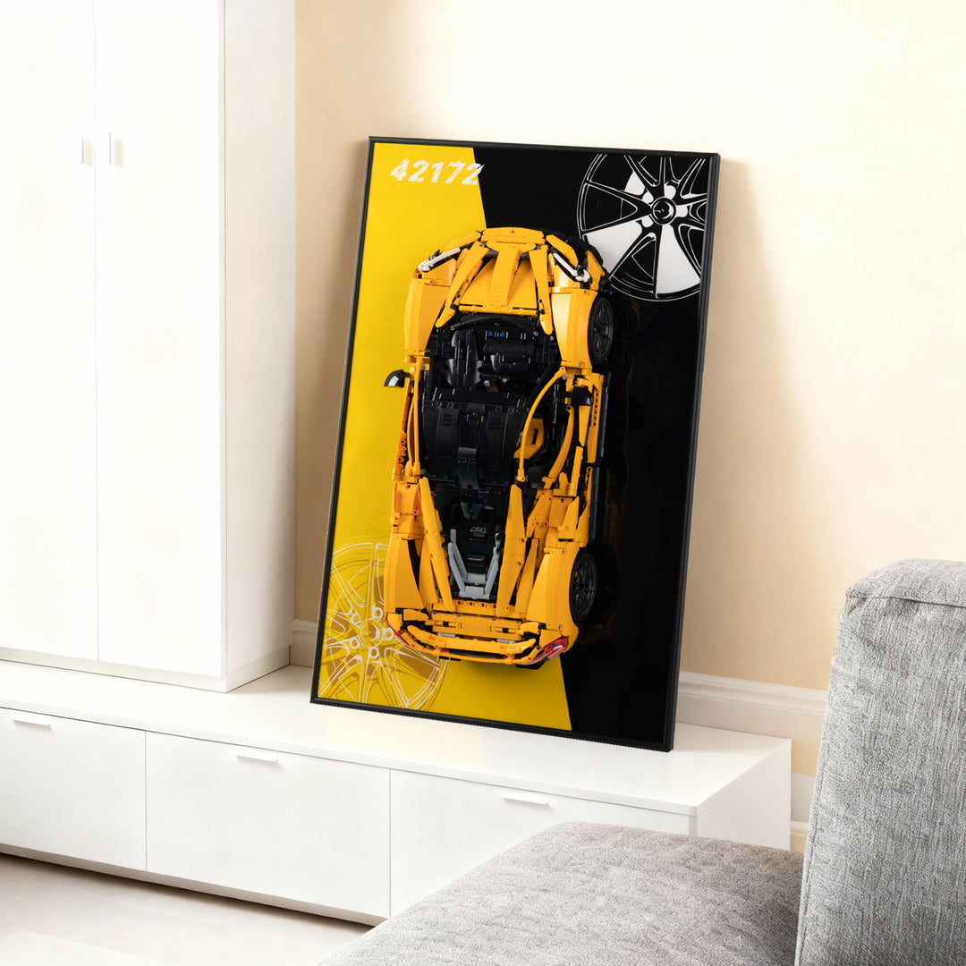 Display Wall-Mount for LEGO McLaren P1 42172