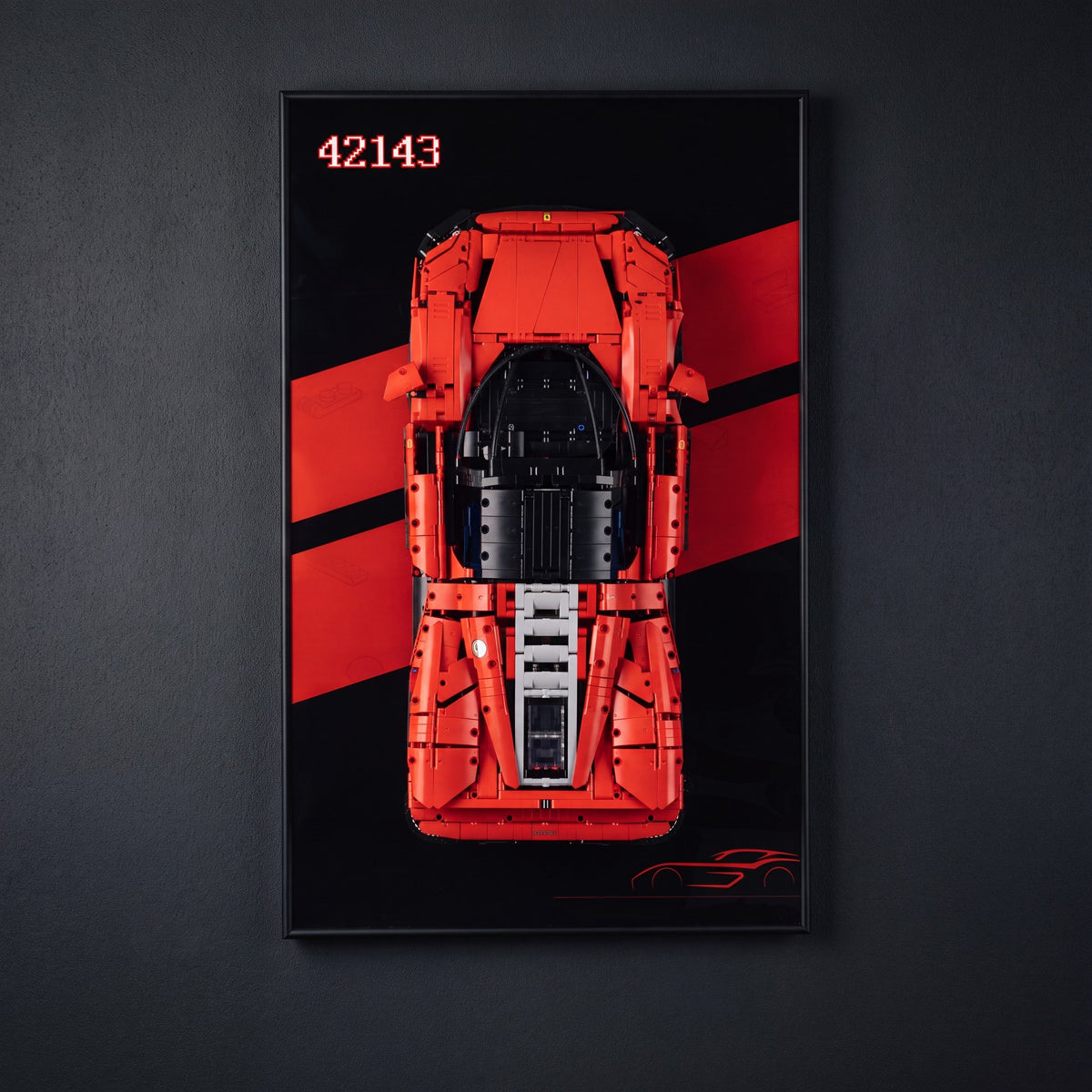Ferrari Daytona SP3 42143 wall-mount hero