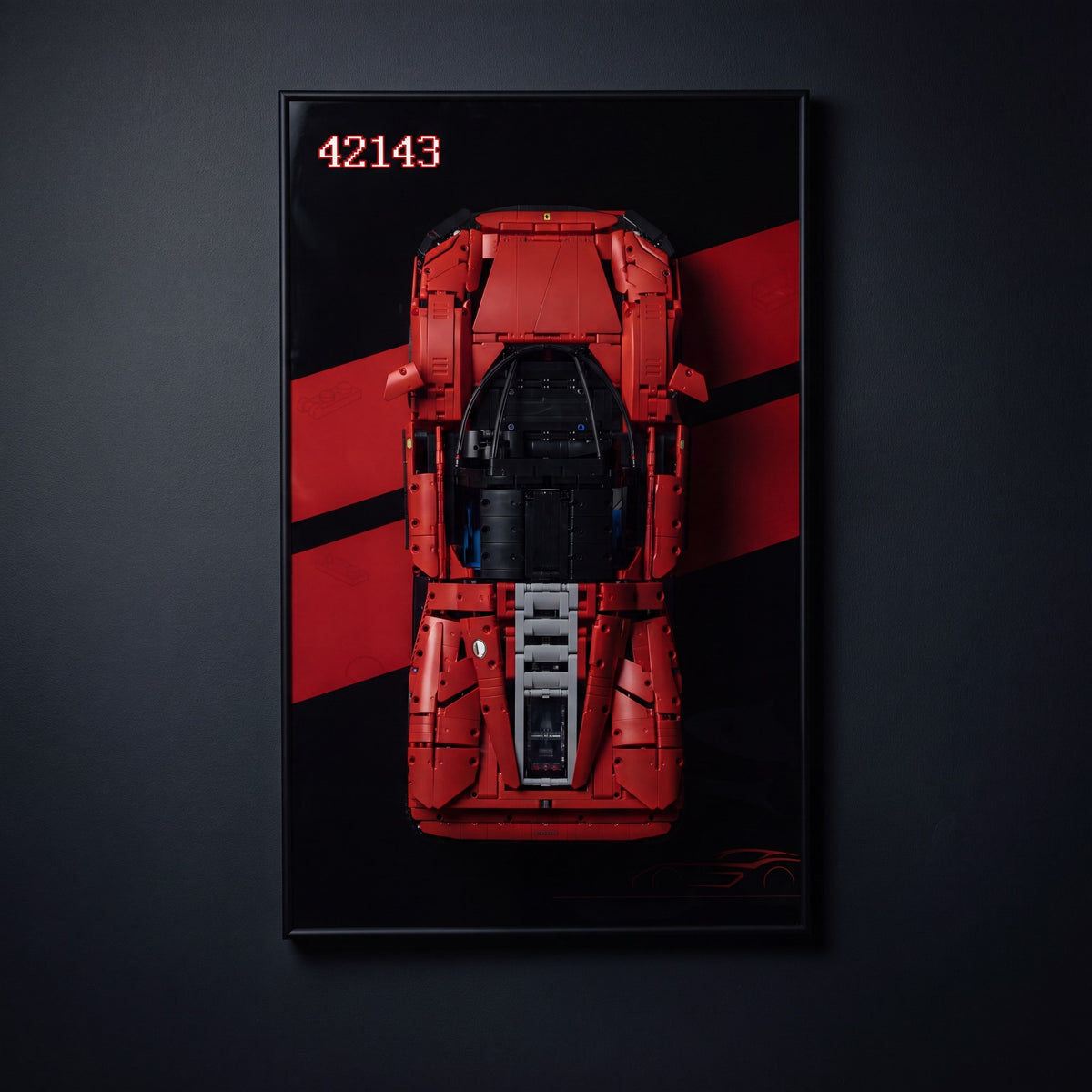Ferrari Daytona SP3 42143 wall-mount side