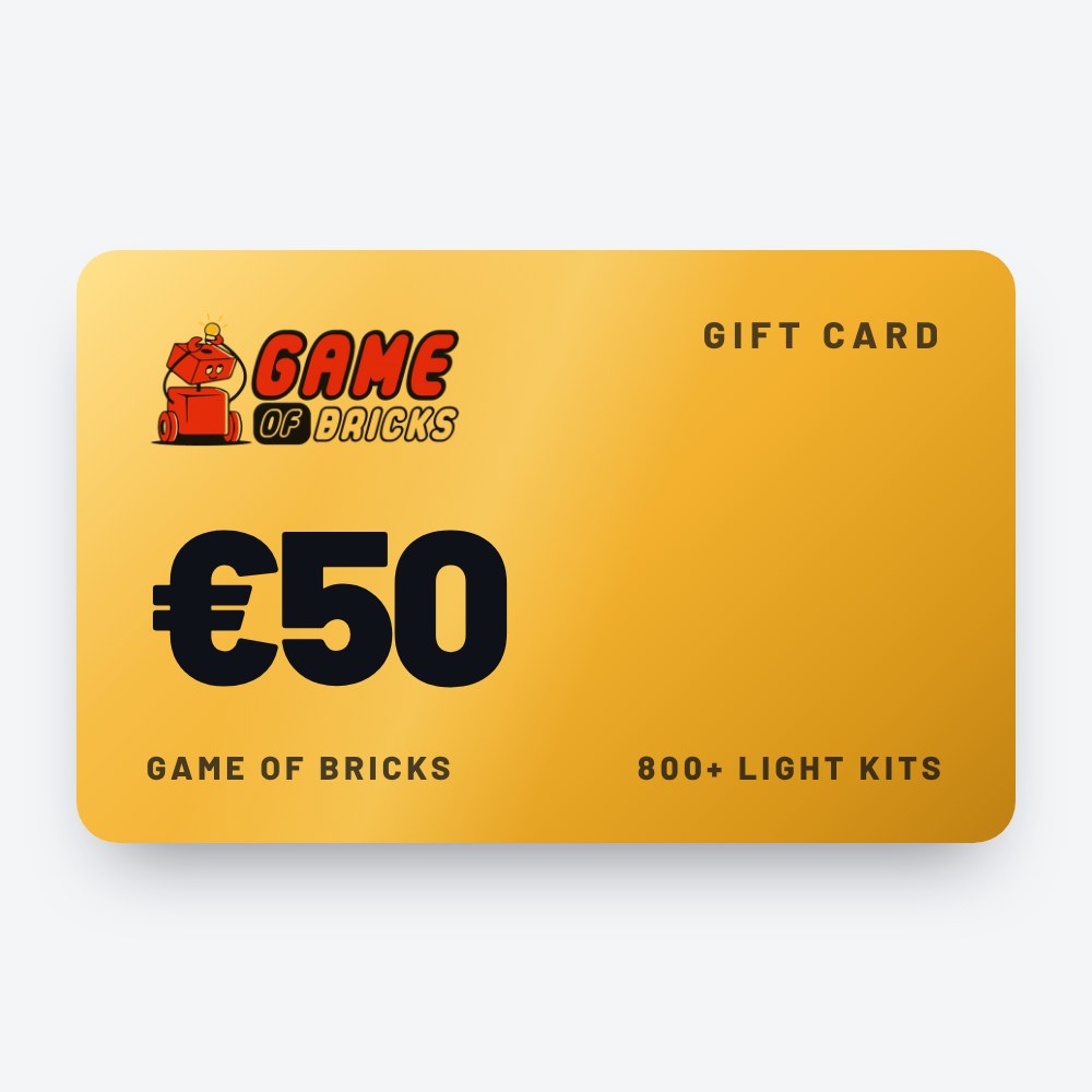 Game of Bricks €50 gift card