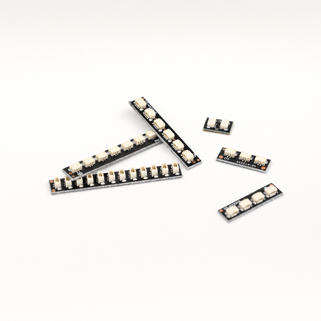 Expansion Boards for LEGO® light kits — arrangement