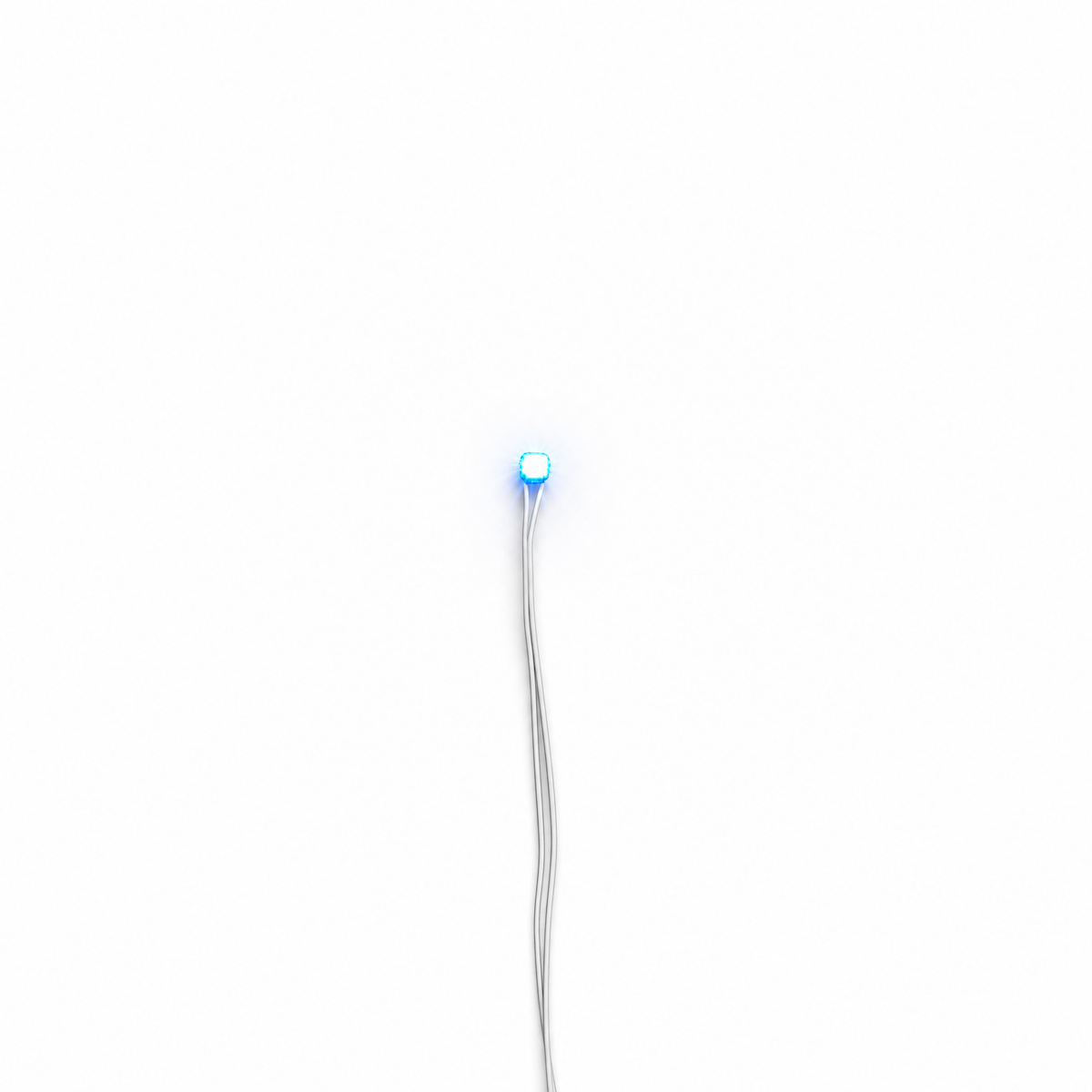 Bit Lights With Multiple Effects for LEGO® — white cable