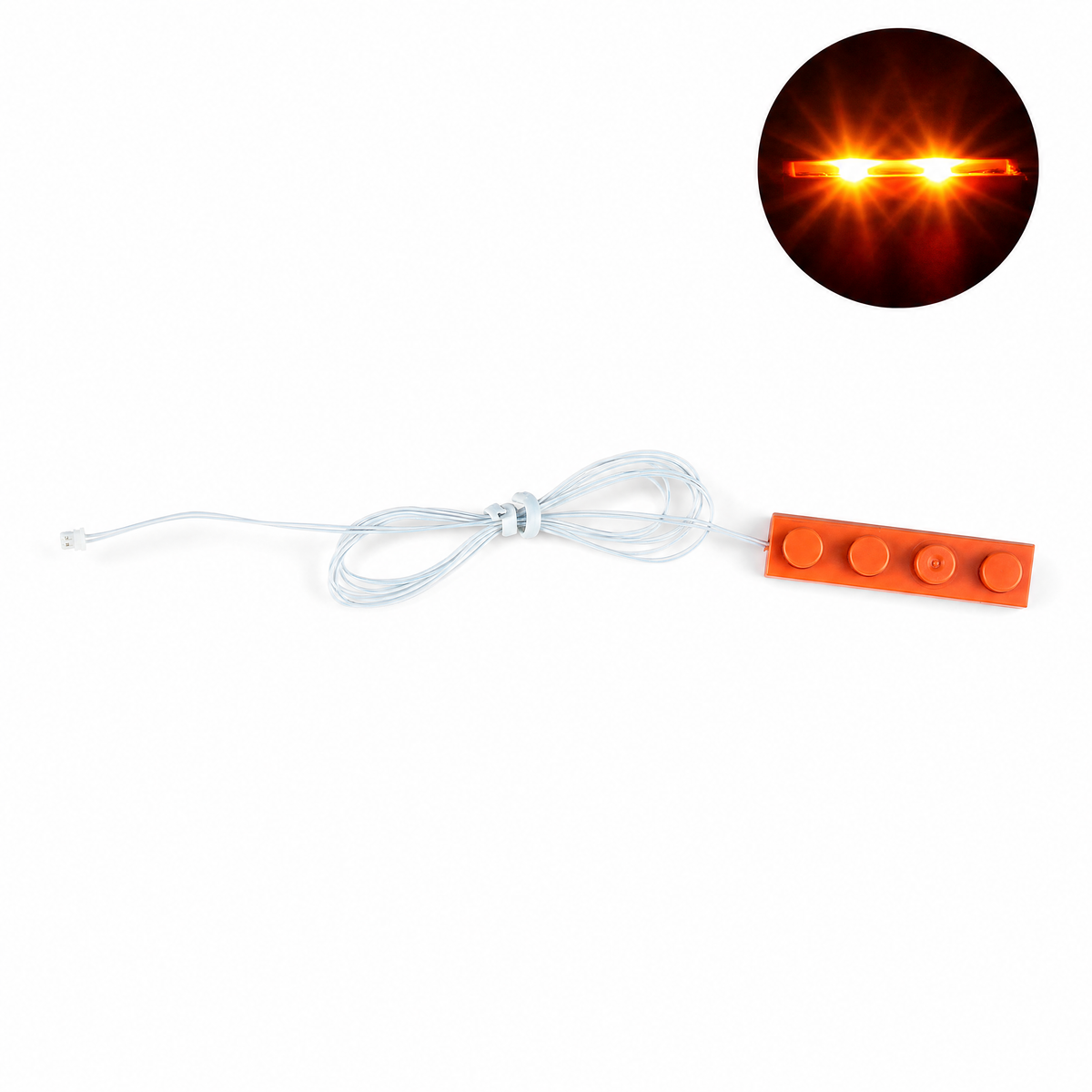 String LED Light Kit for LEGO® — orange