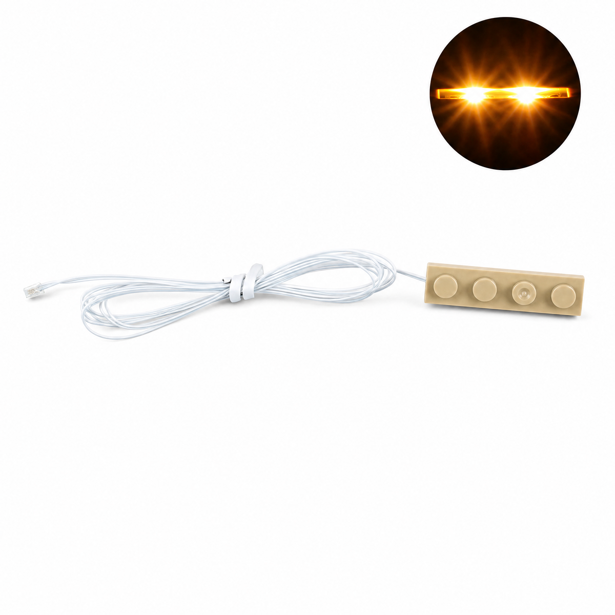 String LED Light Kit for LEGO® — white
