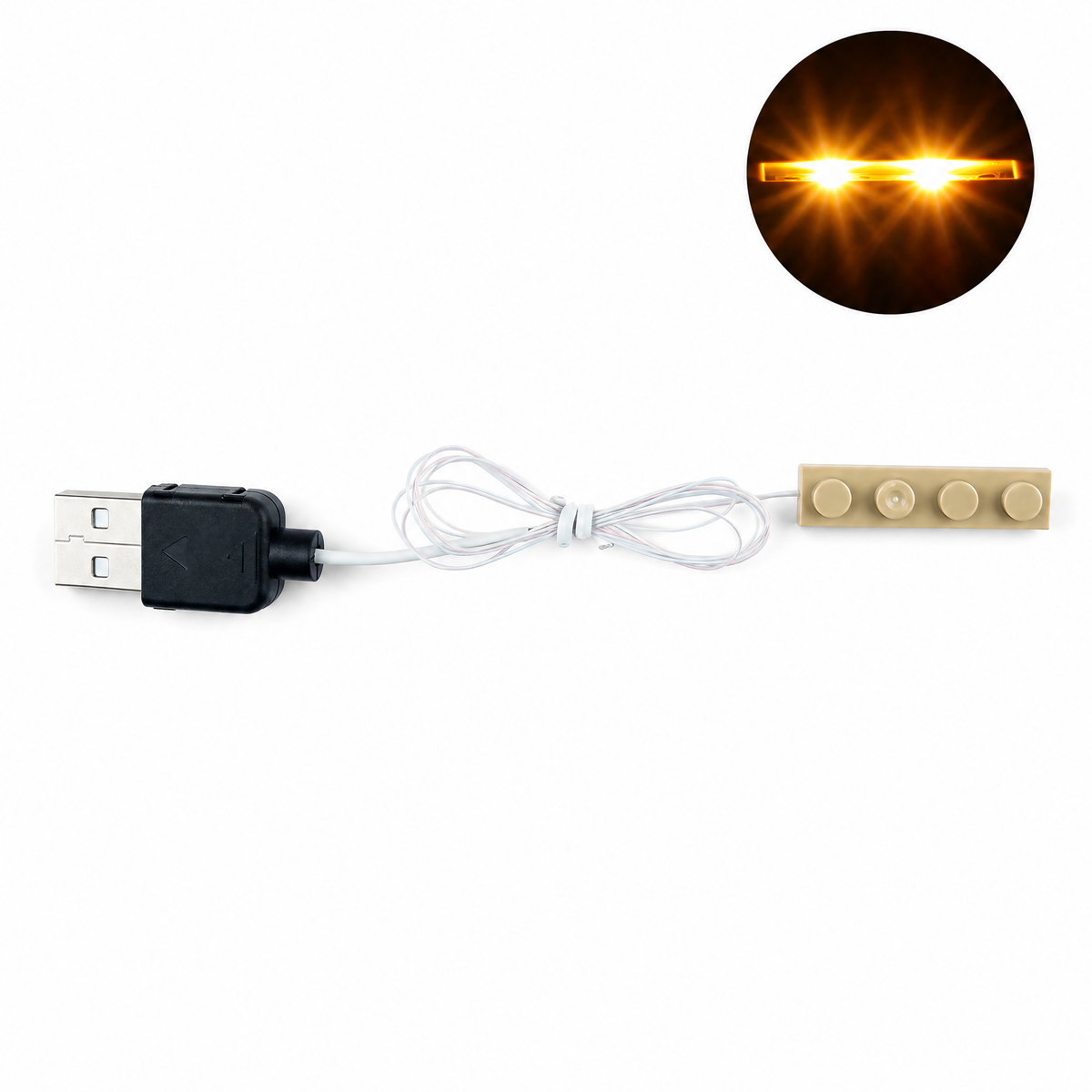 String LED Light Kit for LEGO® — warm white