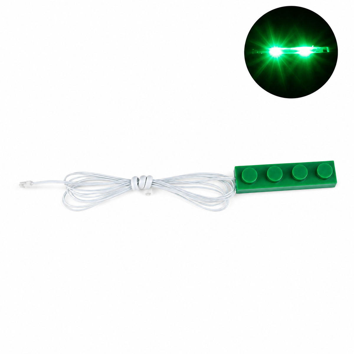 String LED Light Kit for LEGO® — green