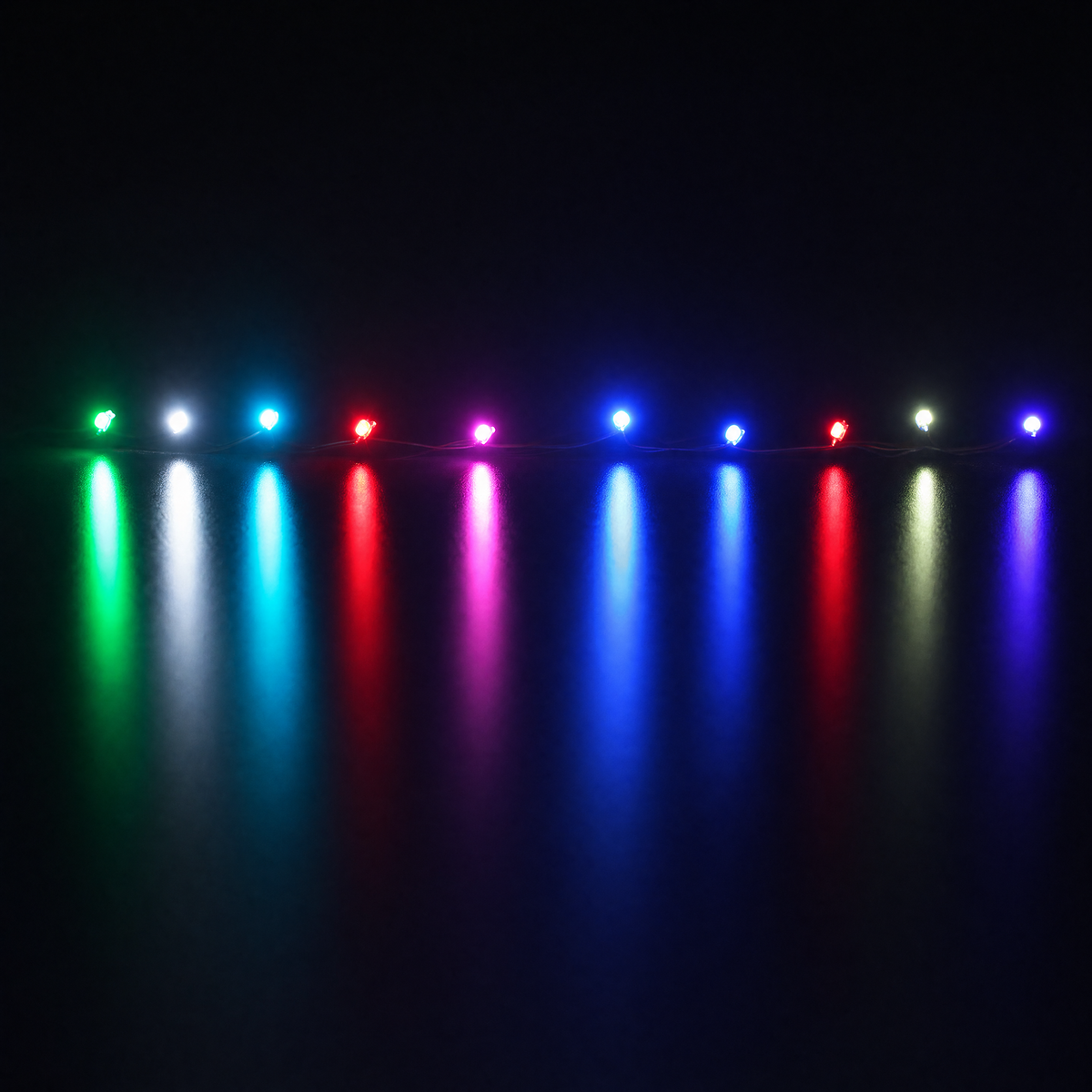 Black/White Bit Lights (Pack of 12)