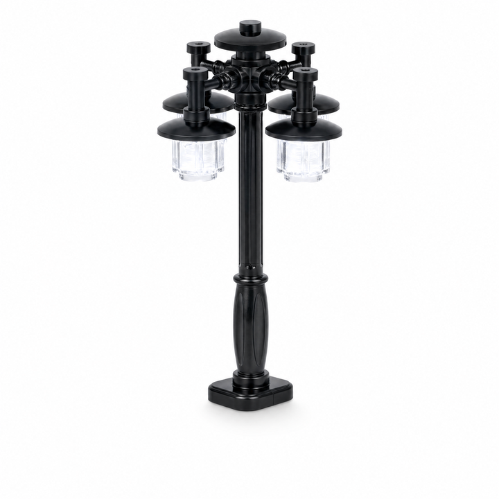 Black LED Lamp Post