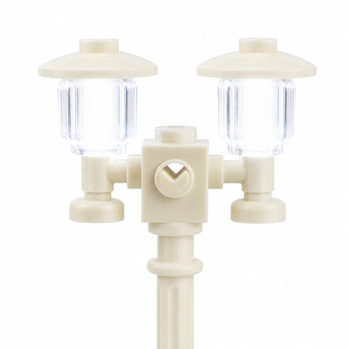 Double LED Lamp Post
