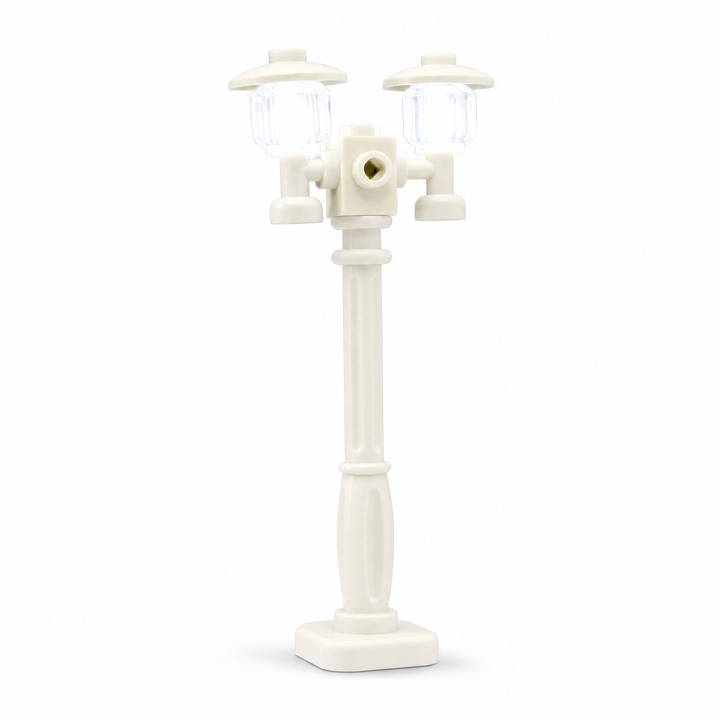 Double LED Lamp Post