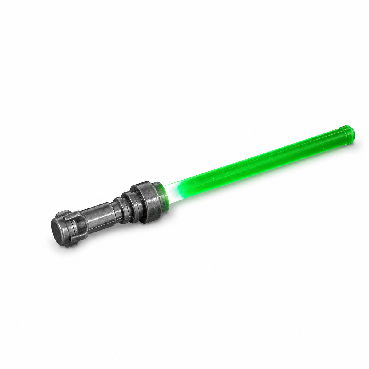 Green LED lightsaber for LEGO minifigure