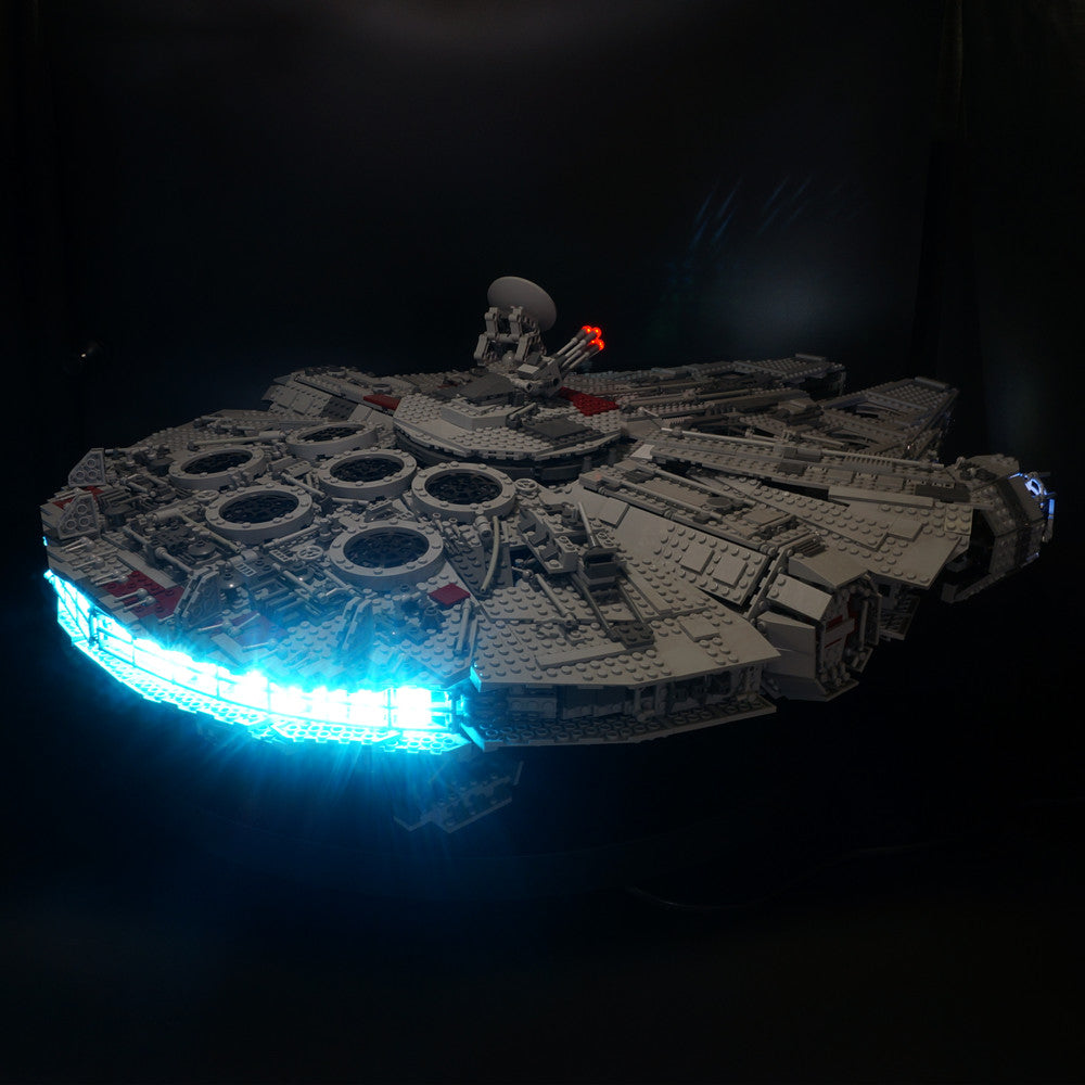 Millennium falcon led online light