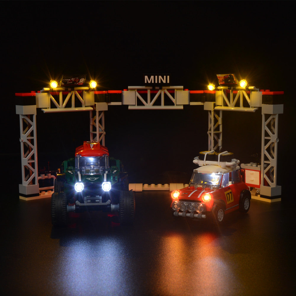 LEGO Mini Cooper Light Kit & 2018 MINI JCW Buggy LED Lights