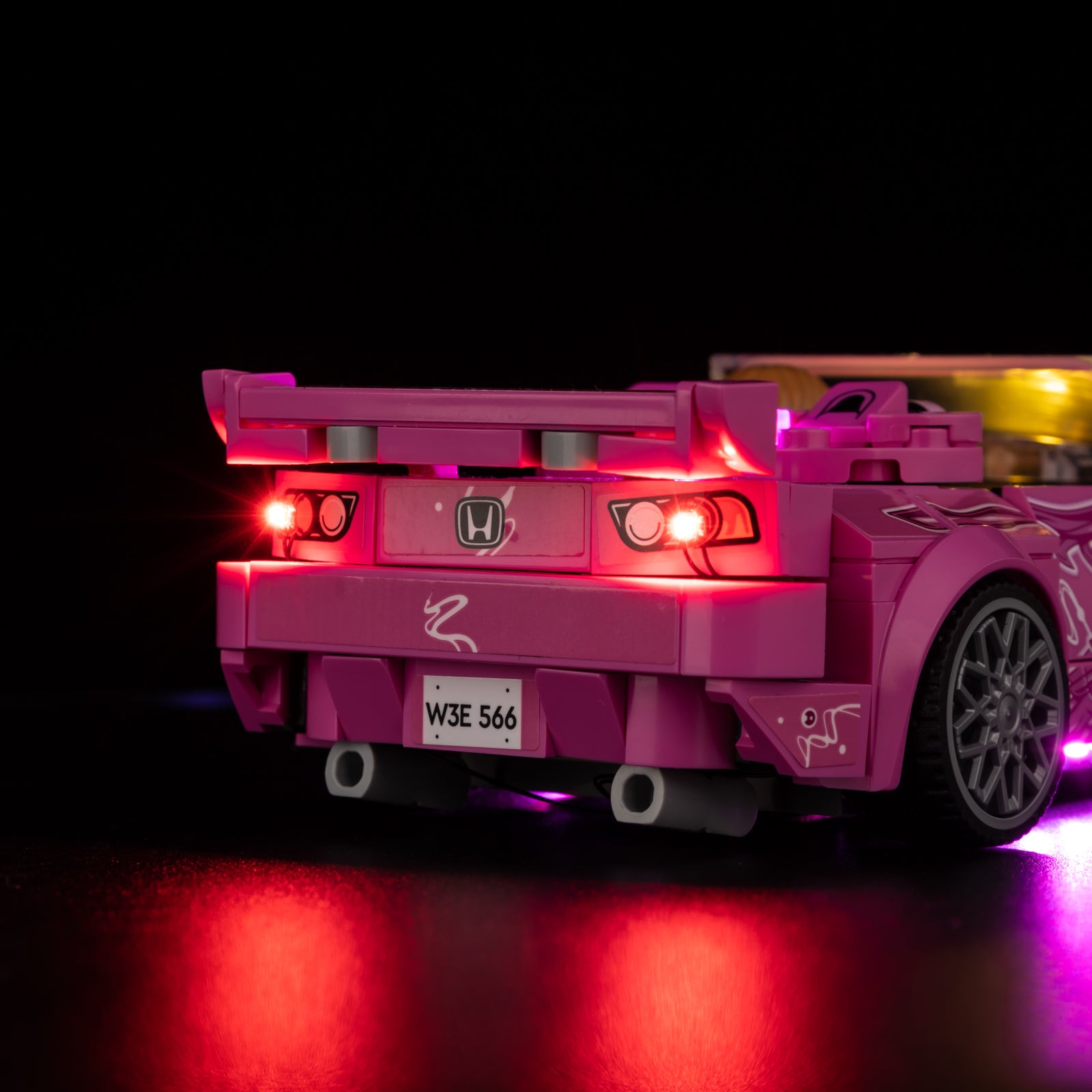 PINK　計4本セット LEGO® 2 Fast 2 Furious Honda S2000 77241 Light Kit